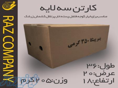 کارتن سه لایه استوک 