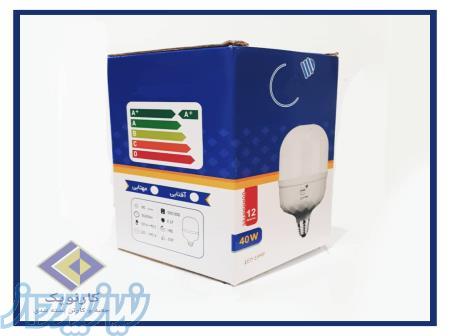 شرکت کارنوپک تولید کننده جعبه و کارتن لامپ و ال ای دی 