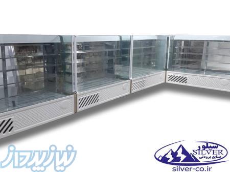 فروش یخچال و ویترین مکعبی صنایع برودتی سیلور