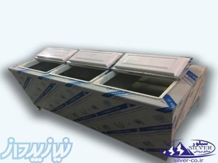 فروش فریزرصندوقی استیل صنایع برودتی سیلور 