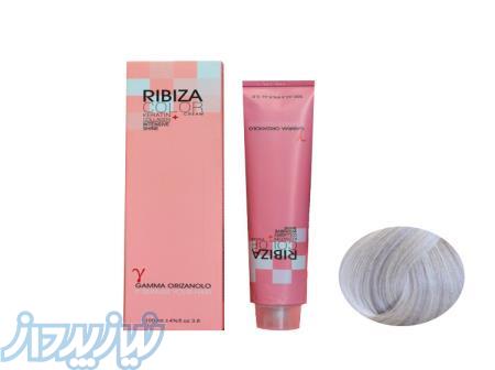 رنگ مو ریبیزا شماره 111 حجم 100 میلی لیتر رنگ نقره ای 