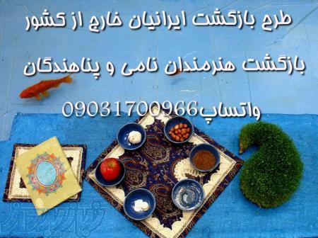 طرح بازگشت به ایران  	خدمات بازگشت ایرانیان خارج از کشور