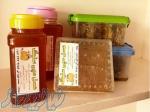 عسل طبیعی بدون موم و با موم سپی سنگ کردستان 