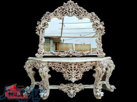 فروش انواع مجسمه و اینه کنسول فایبرگلاس و پولی استر 