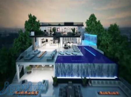 طراحی نقشه معماری و سازه ویلا 