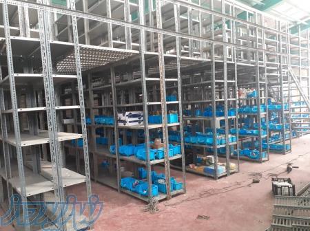 قفسه پیچ و مهره ای اهنی و گالوانیزه واستوک در ابعاد وضخامت مختلف 