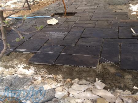 اجرای سنگ لاشه سنگ مالون 