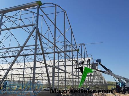 طراحی و احداث گلخانه 