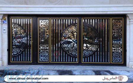 درب ورودی ساختمان ـ الماس پنل