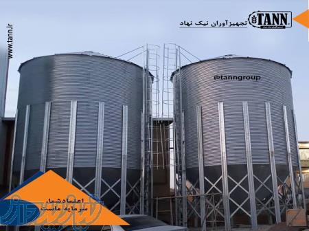 ساخت سیلو های ذخیره غلات