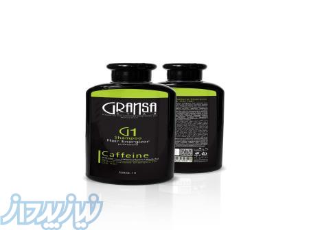 شامپو موی سرِکافئین کپسوله G1 گرانسا موهای چرب