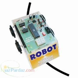 کیت ربات مسیریاب با میکروکنترلرAVR(ATMEGA32) مدل