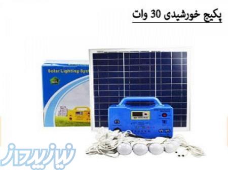 پکیج خورشیدی 30 وات مدل JPS-1230 