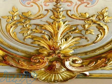 پتینه ورق طلا نقاشی سقفی