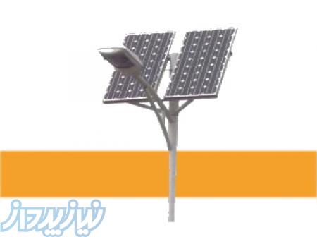 پایه چراغ خیابانی 90وات سولار 