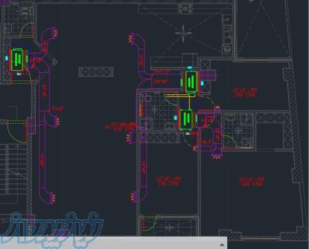 طراحی کانال داکت اسپلیت