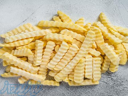 خرید مستقیم سیب زمینی نیمه آماده از کارخانه