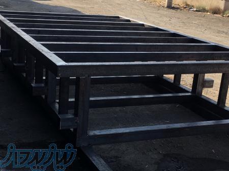 جوشکاری و ساخت  شاسی دستگاه صنعتی