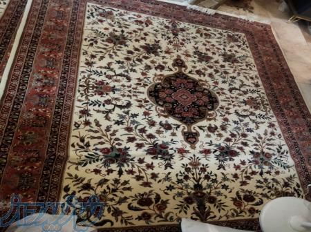 دو تخته فرش 6متری ستاره کویر یزد زیر قیمت مشابه نو فروشی 