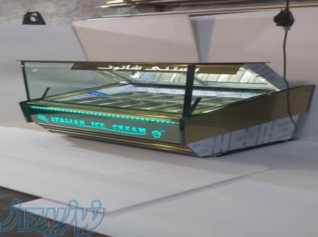 فریزر بستنی تاپینگ ۱۲کاسه صنعتی یخچالسازان ۰۹۱۲۸۴۶۹۳۶۲ 