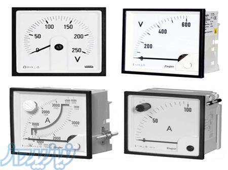 آمپرمتر و ولت متر زیگلر  آلمان 