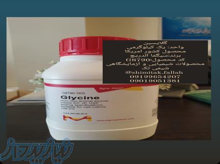 گلایسین واحد: یک کیلوگرمی محصول کشور امریکا برند:سیگما الدریچ کد محصول؛G8790 