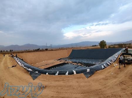 احداث استخر ذخیره آب توسط گروه مهندسی خدمات عمرانی اسان 