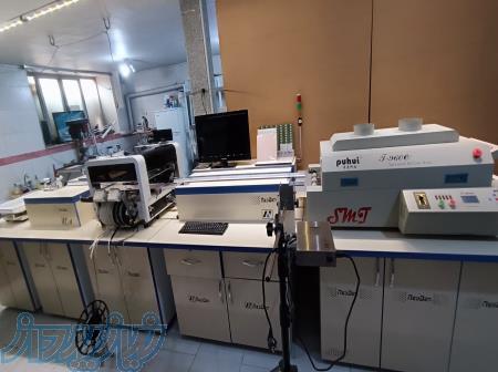 فروش خط کامل ماشین آلات تولید و مونتاژ برد SMD 