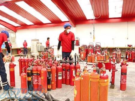 شارژ کپسول آتش نشانی تبریز 