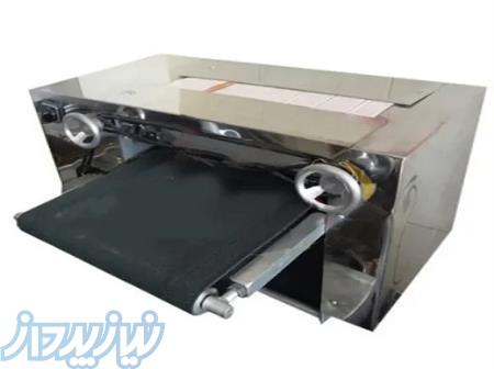 خمیر پهن کن رومیزی دو غلطکی دهنه ۴۰ سانتی 