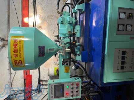 دستگاه دمپایی تزریق ۳رنگ استرانگ 