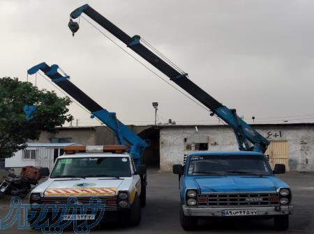 جرثقیل نیسان دکل بلند کوچیک ارزان 