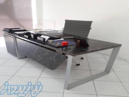 میز اداری پایه فلزی 