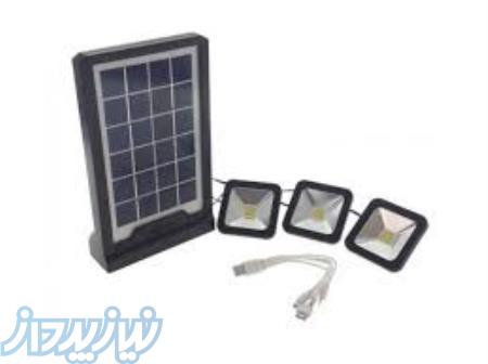 پرزکتور خورشیدی با باطری و پنل خورشیدی 