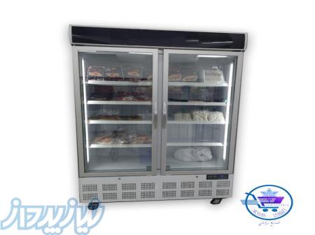 فریزر 2 درب استیل آرامیس مارکت 