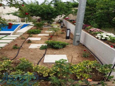 اجرای سیستم آبیاری قطره ای اتوماتیک - نصب مه پاش 