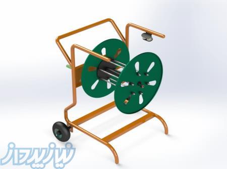 دستگاه شلنک جمع کن سمپاش 