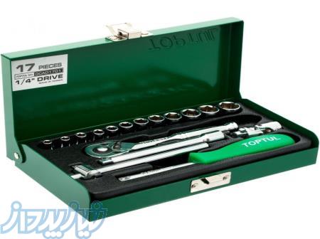 جعبه بکس 17پارچه 1 4 تاپ تول GCAI1701 