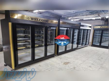 یخچال ایستاده سه درب مغازه‌ای 