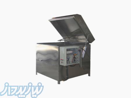 قطه شور برقی با HMI از ورق استیل 304 1 5MM