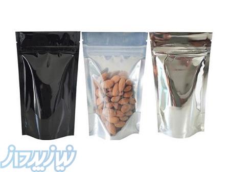 چاپ و تولید پاکت های ایستاده زیپ دار و ساده 