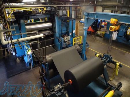 خدمات کلندر لاستیک ، تولید ورق لاستیکی خام