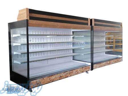 یخچال فروشگاهی پرده هوا 