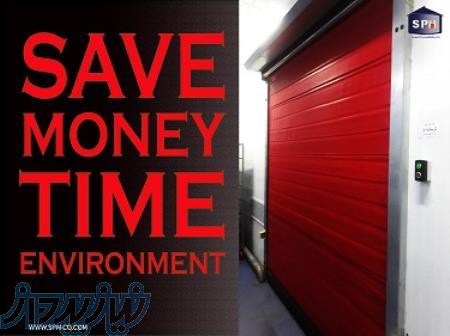 درب سریع بازشو سرد خانه ای 