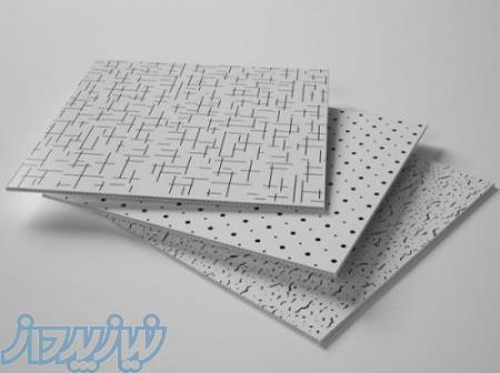 سقف کاذب (تایل گچی) 60*60 سافیت به همراه سازه- تولید، فروش و اجرا 