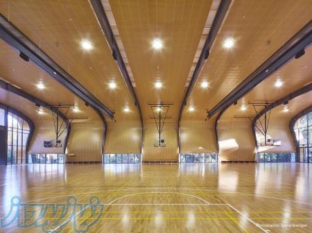 کفپوش ورزشی پارکت چوبی 