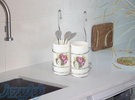 جا قاشق آویز دوقلو متال هوم  