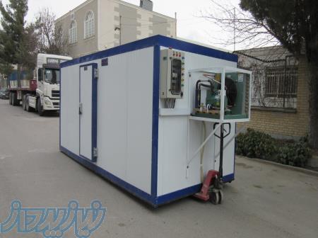 تولیدکننده مینی سردخانه قابل حمل با جرثقیل - فارمد سرما 