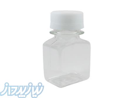 قوطی پت 60 میل کتابی شفاف 