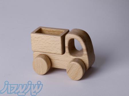 اسباب بازی چوبی کامیون دارمازو 